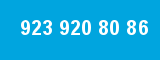 923 920 80 86